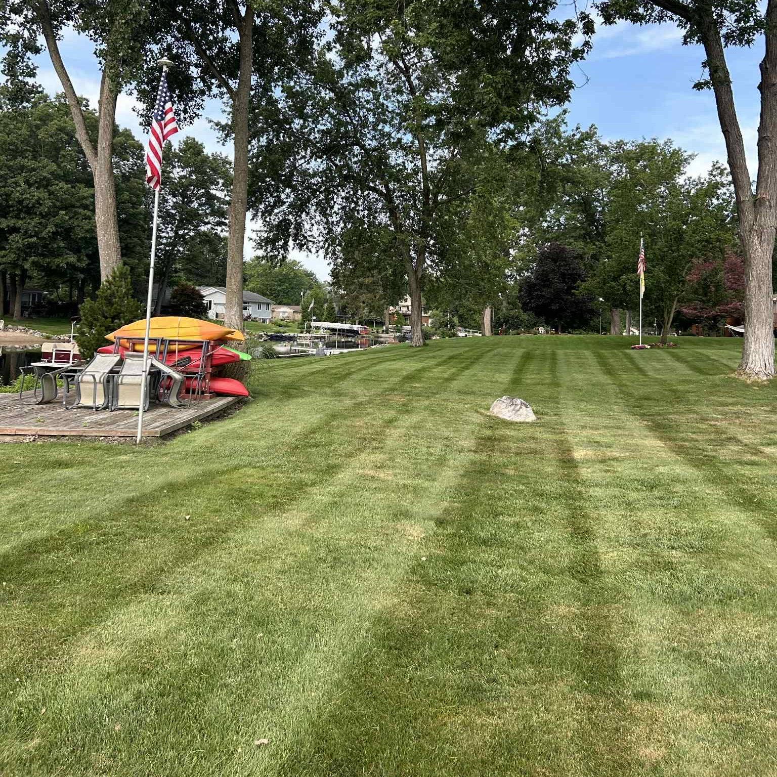 Lawn and landscape work by NDG LawnScaping
