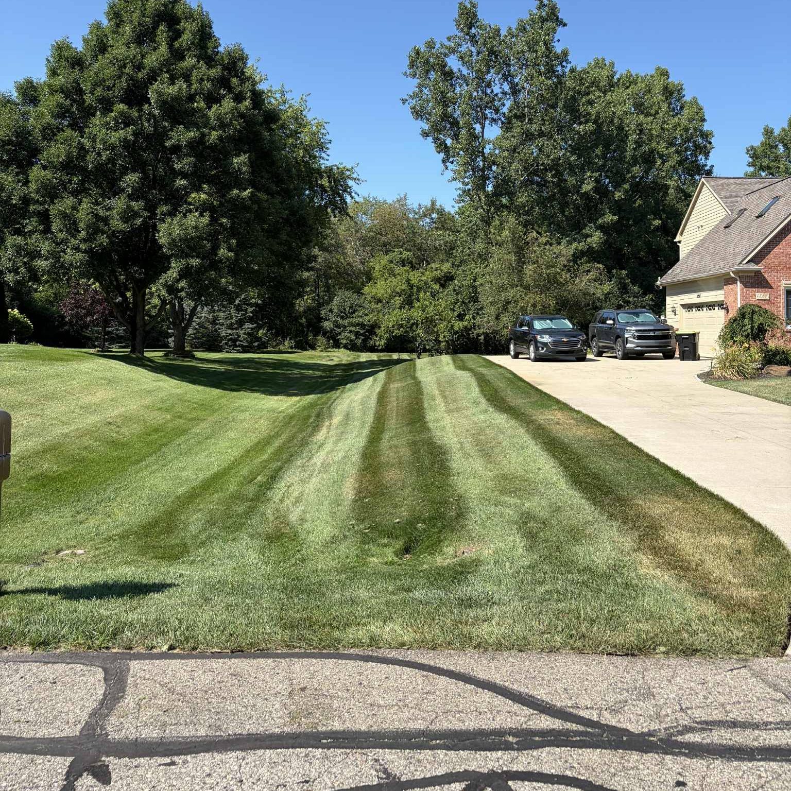 Lawn and landscape work by NDG LawnScaping