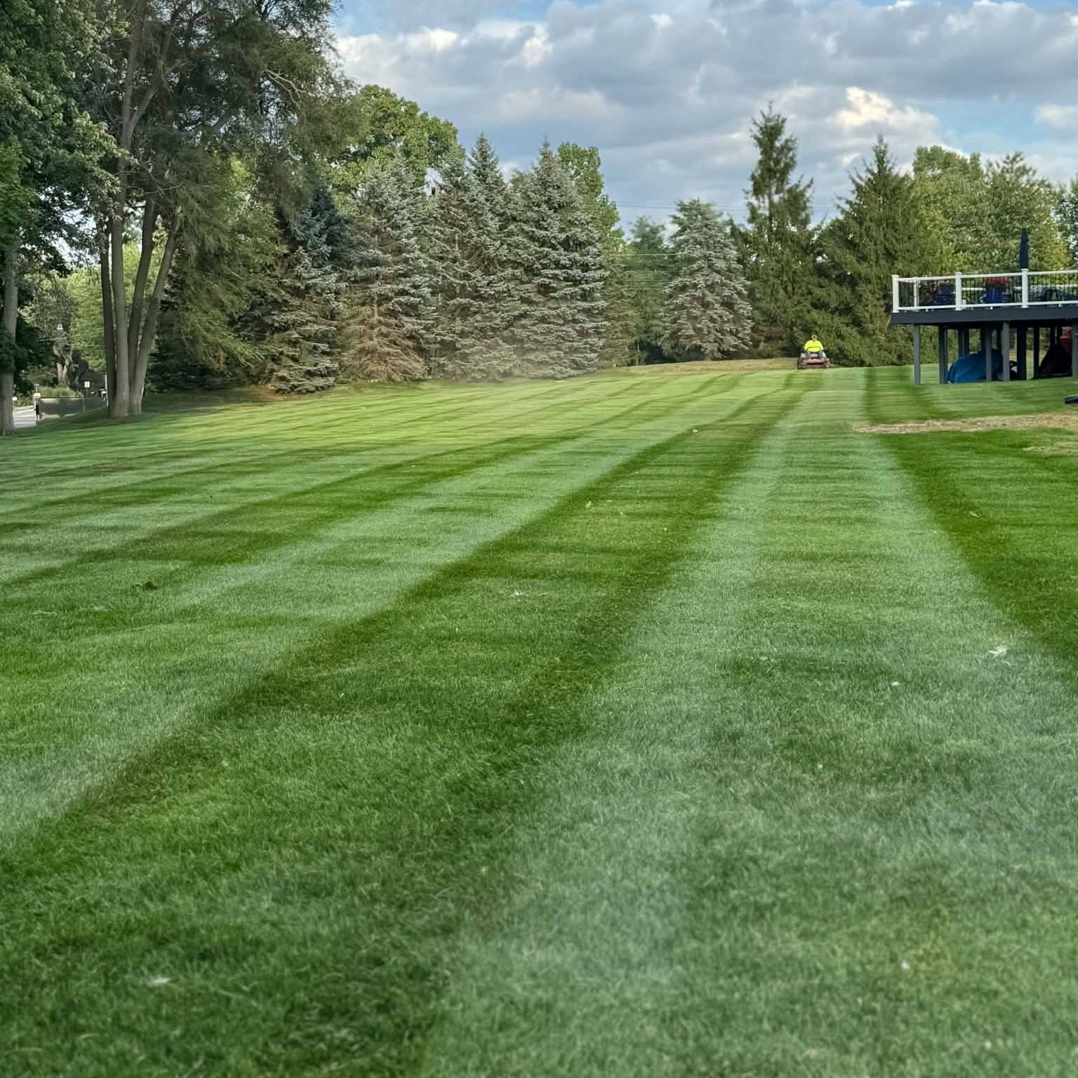 Lawn and landscape work by NDG LawnScaping
